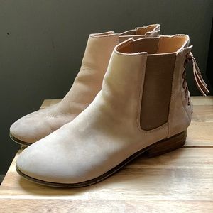 ALDO - Boudinot Chelsea Corset Lace pull-on Suede Ankle Boots